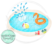 Boy's Pool Party